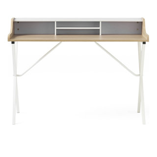 Designs2Go No Tools Student Desk, White Marble in 2023