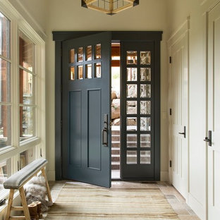 75 Beautiful Rustic Entryway Pictures Ideas Houzz