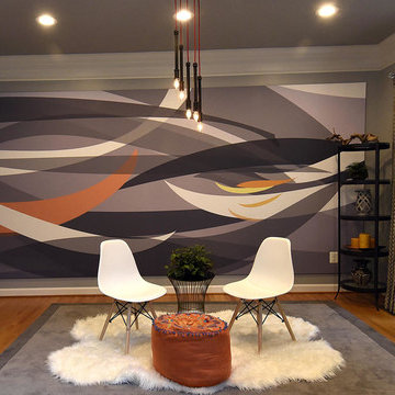 Transitional Coastal Dining Room - Columbia