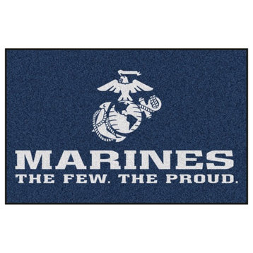 Marines Starter Rug, 19"x30"