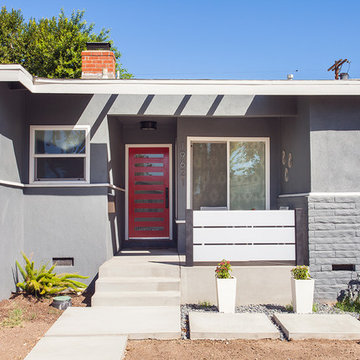 Kitchen & fireplace in Reseda