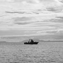 Lake Taupo B&W - Prints And Posters
