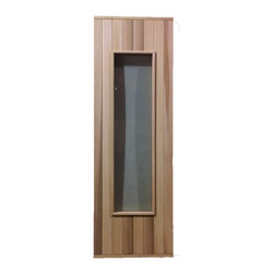 Large Window Sauna Door - Saunas