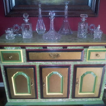 dining room buffet decor
