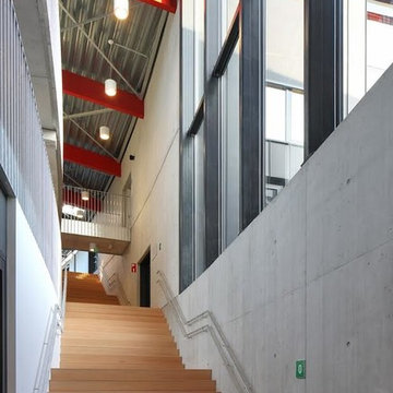 Modern Brussels, Belgium Fire Station (Brandweer)