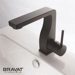 Bravat Air Mix Technology Faucet/ Oil Rubbed Bronze Finish - Bathroom Sink Faucets