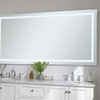 Helios 36In X 72In Hardwired Led Mirror With Touch Sensor And Color Changing