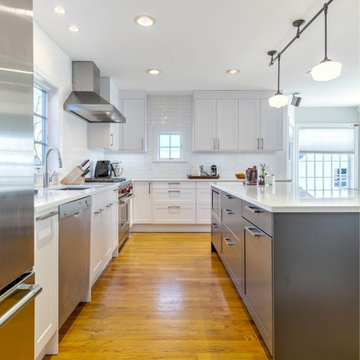 Transitional kitchen in Scarsdale NY (2019)