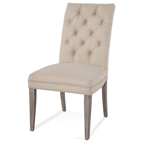 Bellamy Parsons Dining Chair - Set of 2 - Upholstered Beige