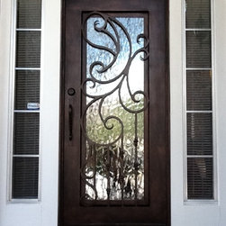Single Iron Door - Front Doors