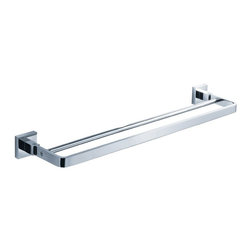 Fresca Glorioso 20" Double Towel Bar - Chrome FAC1139 - Bathroom Accessories