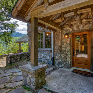 Historic Adirondack High Peaks Camp Restoration - main entry