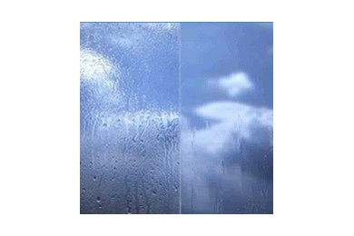 Self Cleaning Glass demo