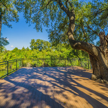 The Grove Round Rock Deck (TimberTech)