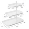 Jewelry and Accessory Trays, Steel, White