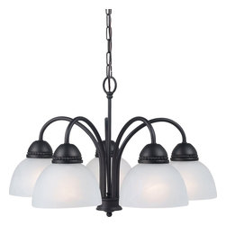 Royce Lighting - Royce Lighting Transitional Five Light Chandelier from the Westlake Collection - Chandeliers