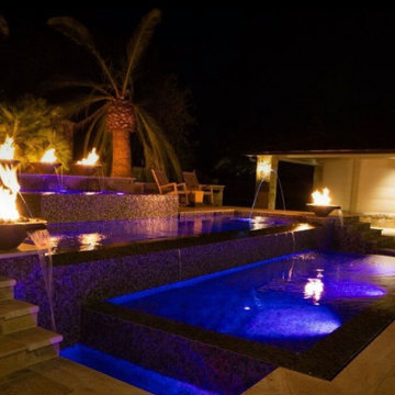 Fiberglass Pool with deck