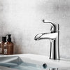 Althea Single-Handle Basin Bathroom Faucet, Polished Chrome