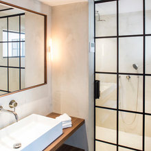 13 Möglichkeiten, die Dusche vom Badezimmer zu trennen