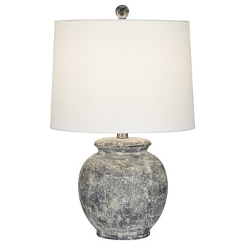 Pacific Coast Anza 1-Light Table Lamp 862D0, Smooth Stone