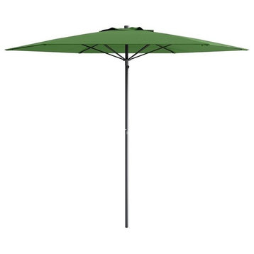 CorLiving PPU-670-U UV and Wind Resistant Beach/Patio Umbrella, Forest Green