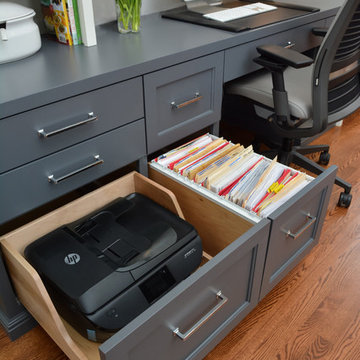 Custom Cabinetry for New Kitchen Office Space
