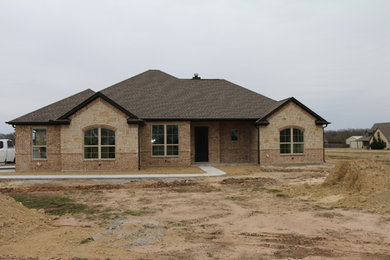 Home design - mediterranean home design idea in Dallas