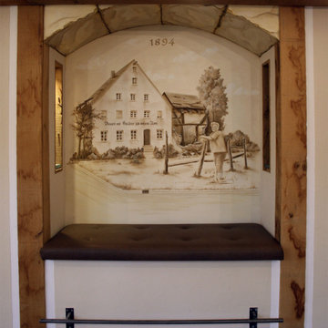 Wand- und Bodenmalerei Gewölbekeller