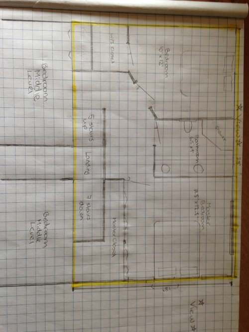 Large Addition Will Form Tri level Home