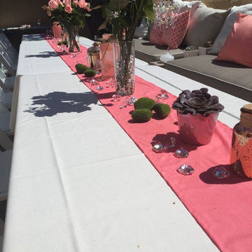 Bridal Shower Table and Surround Decor- Event Design