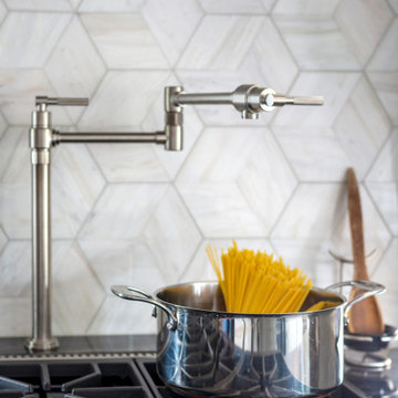 Modern Kitchen Where Nature Meets Glamour
