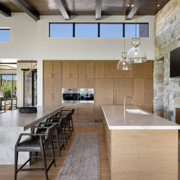 Stone, Brass & Mountain Views