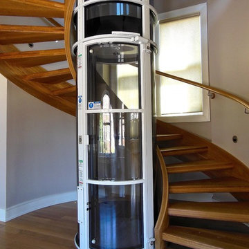 Norfolk Pneumatic Elevator Stairs