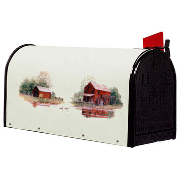Bacova Fiberglass Wrapped Mailbox, Quietmill