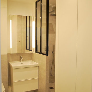 Rénovation complète d'un appartement 42m² Avant/Après