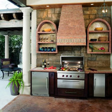 outdoor kitchen