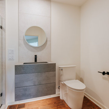 Lake Oswego Dual Modern Bathroom Remodel