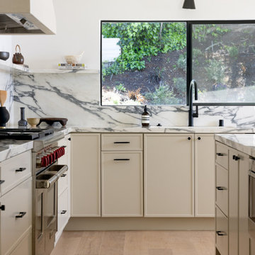 Elegant Bel Air French-Inspired Kitchen Remodel