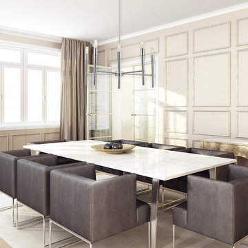 Elena 5-Light Chrome Chandelier