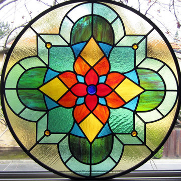 Bright Spanish-Style Round Window - Style Guide - Traditional & Period
