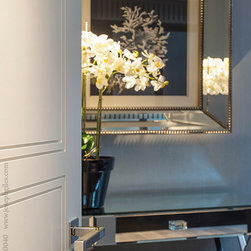 Joseph Giles CUBE & LEATHER door handle - Door Handles