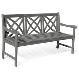 Farmhouse Outdoor Benches by Buildcom