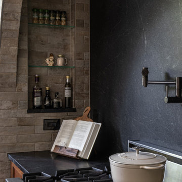 Transitional Modern English Cottage Kitchen
