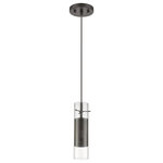 Acclaim Lighting - Acclaim Lighting TP4386 Scope - One Light Pendant - Scope One Light Pend Brushed Nickel Clear *UL Approved: YES Energy Star Qualified: n/a ADA Certified: n/a  *Number of Lights: Lamp: 1-*Wattage:60w Type A bulb(s) *Bulb Included:No *Bulb Type:Type A *Finish Type:Brushed Nickel