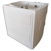 Walk-in Whirlpool Tub 36.5 x 32.5 7 jets with Integrated Seat and Light –Florida
