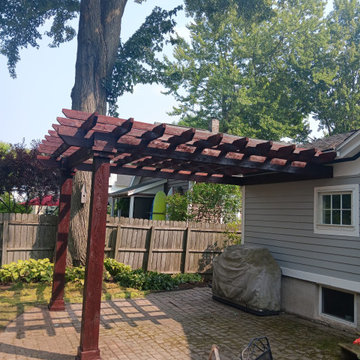 Power Wash, Sanding & Staining – Backyard Enhancement
