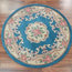 Chinese Round Rug, Blue, 120 cm, Round