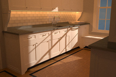 Example of a classic kitchen design in Wilmington