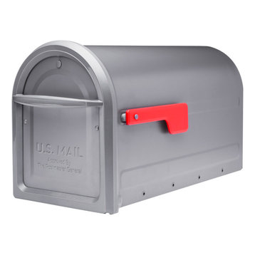 Architectural Mailboxes 7900-2-R Mapleton Post Mount Mailbox - Graphite