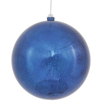 Vickerman M166662 8" Sea Blue Shiny Mercury Ball Ornament